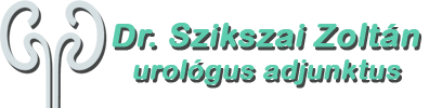 Dr. Szikszai Zoltán – urológus adjunktus